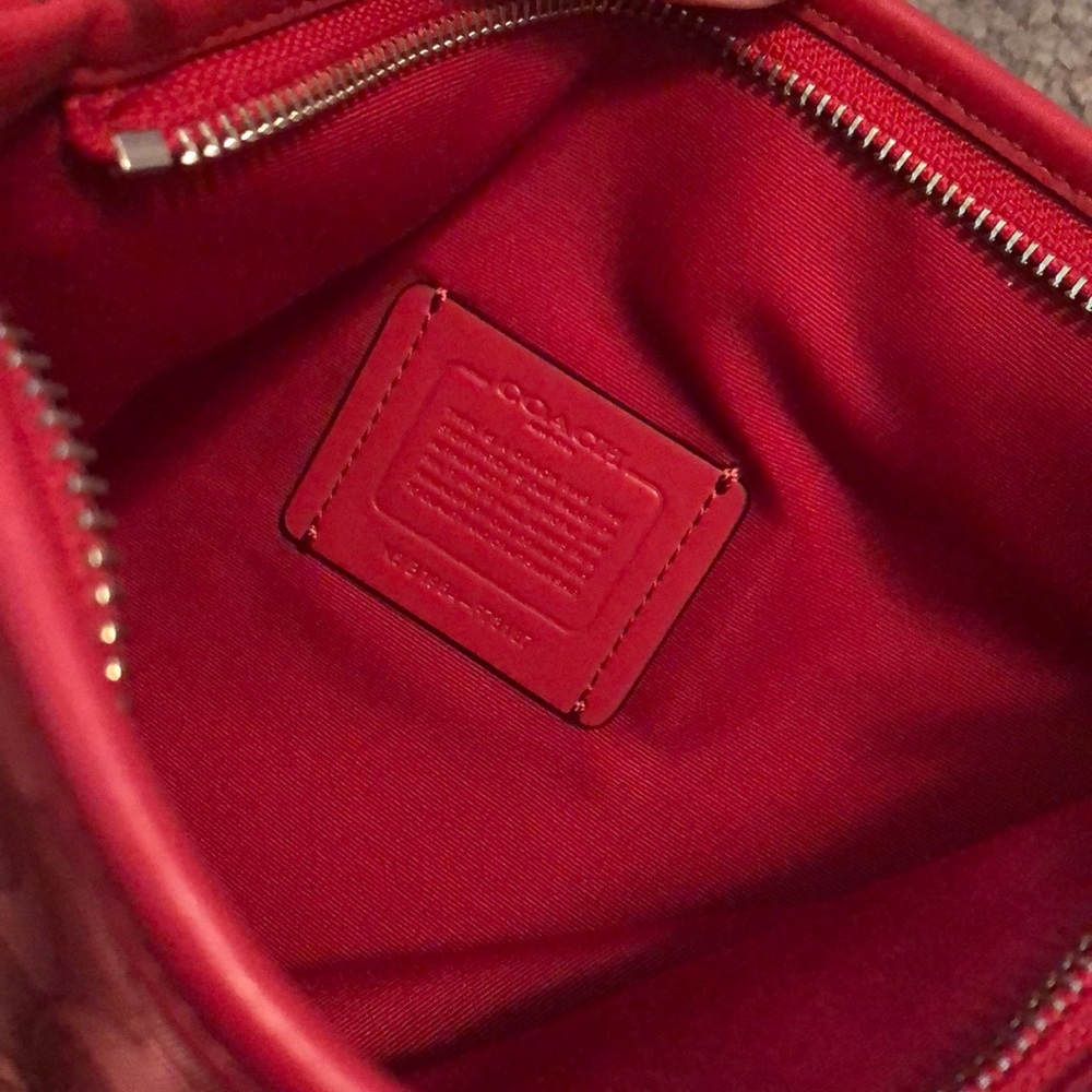SOLD!!! ❤️ Coach NWT Red crossbody - Picture 3 of 3